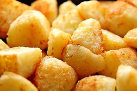 Roast potatoes